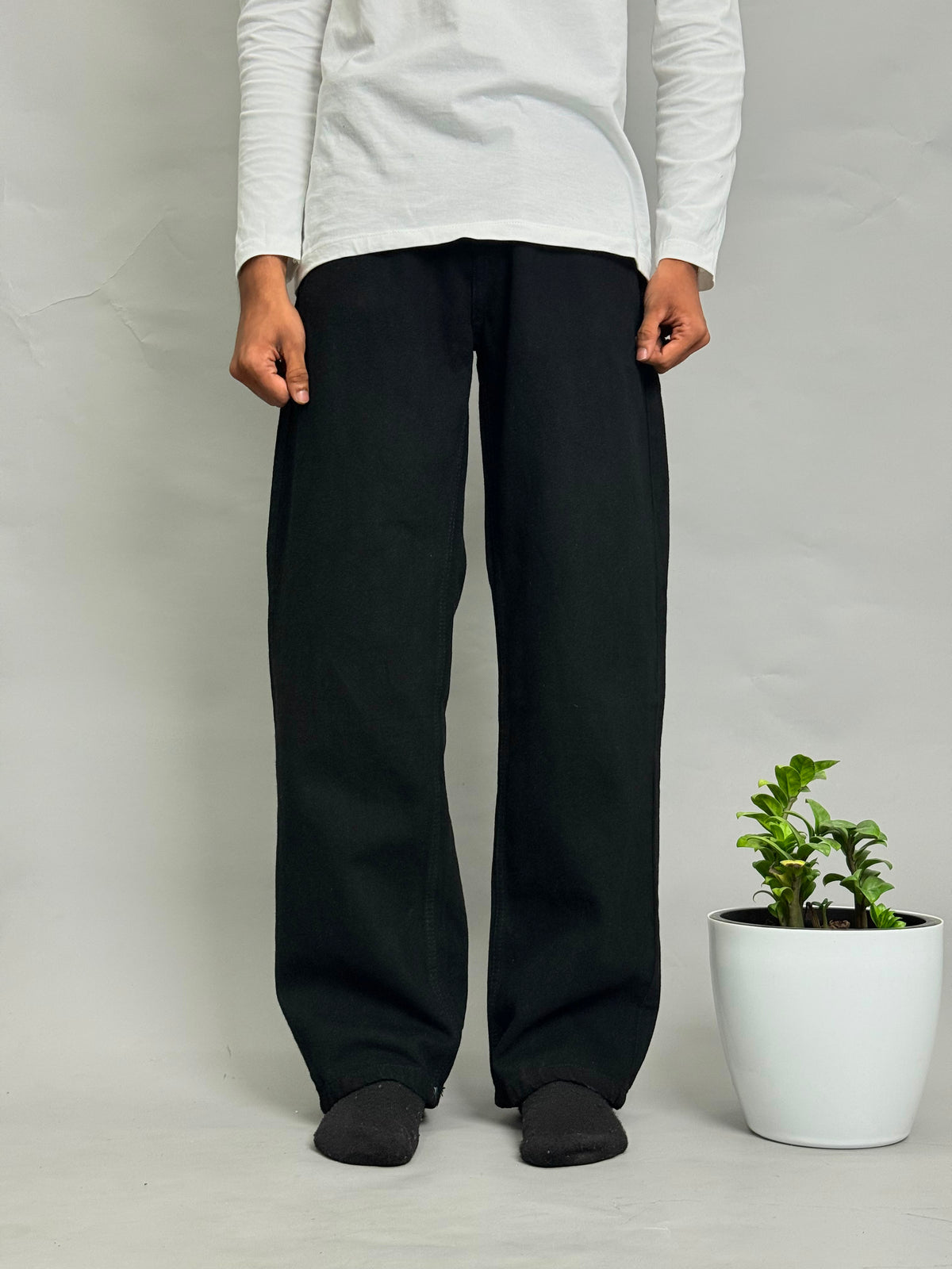 Black Baggy Jeans