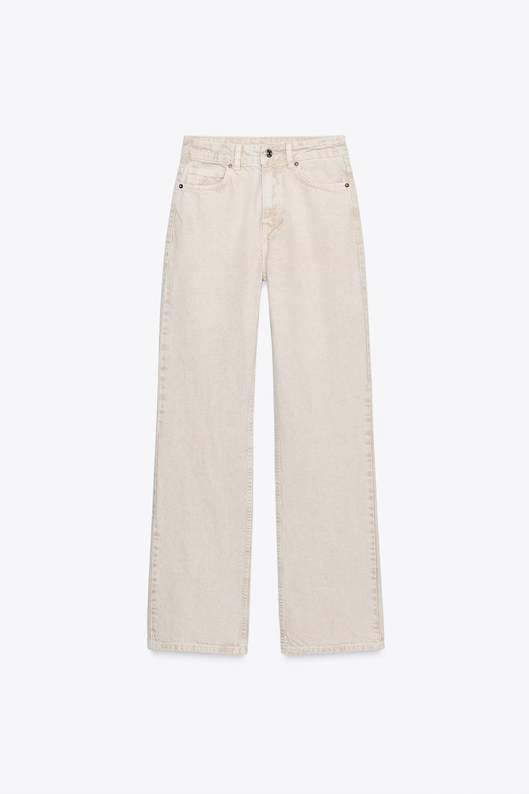 STRAIGHT BEIGE JEANS