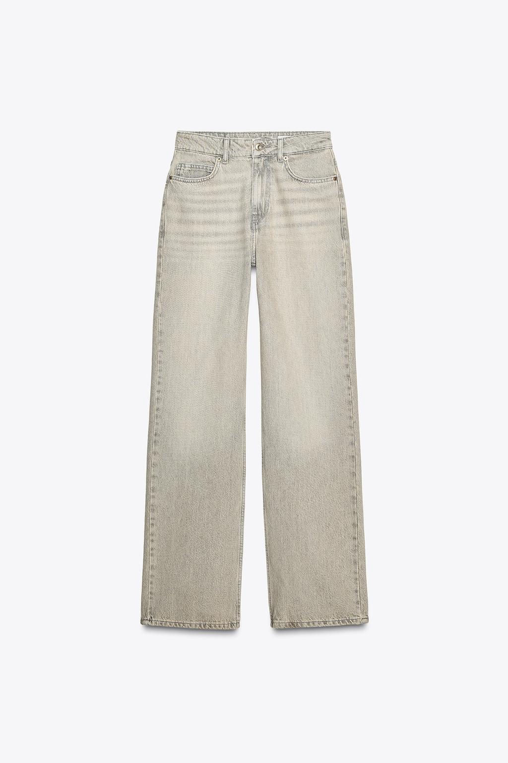 STRAIGHT LIGHT GREY JEANS
