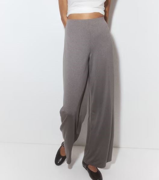 Wide Grey Pants