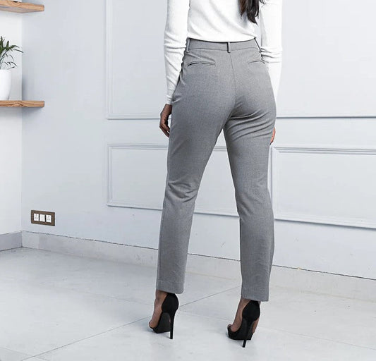 Grey Stretch Pants