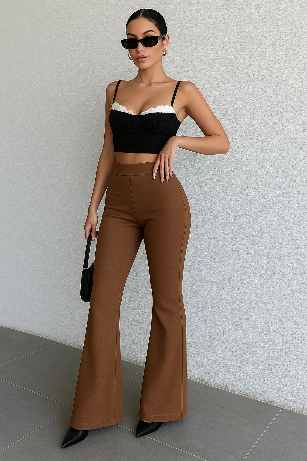 Sculpt & Flare Leg Pants