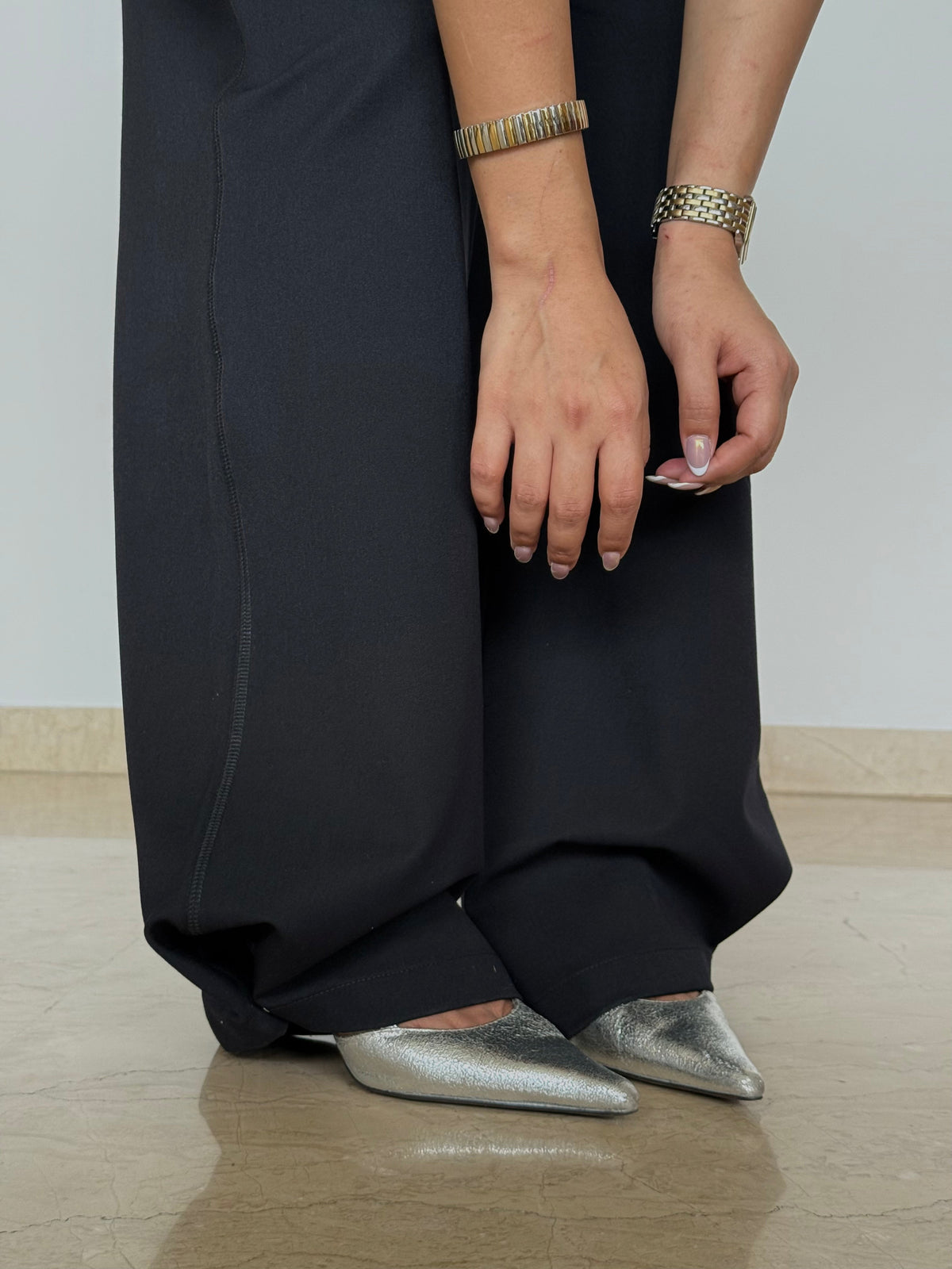 Posh Pattern Wide Highwaist Pants