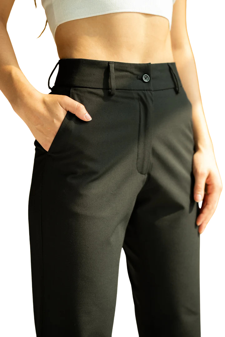 Black Stretch Pants