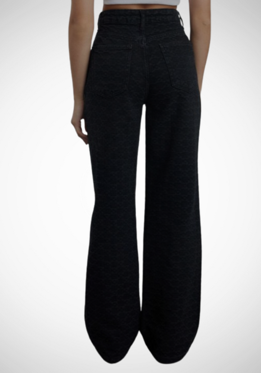 Trendy Women High Rise Textured Jeans
