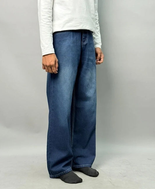 Dark Indigo Baggy Jeans