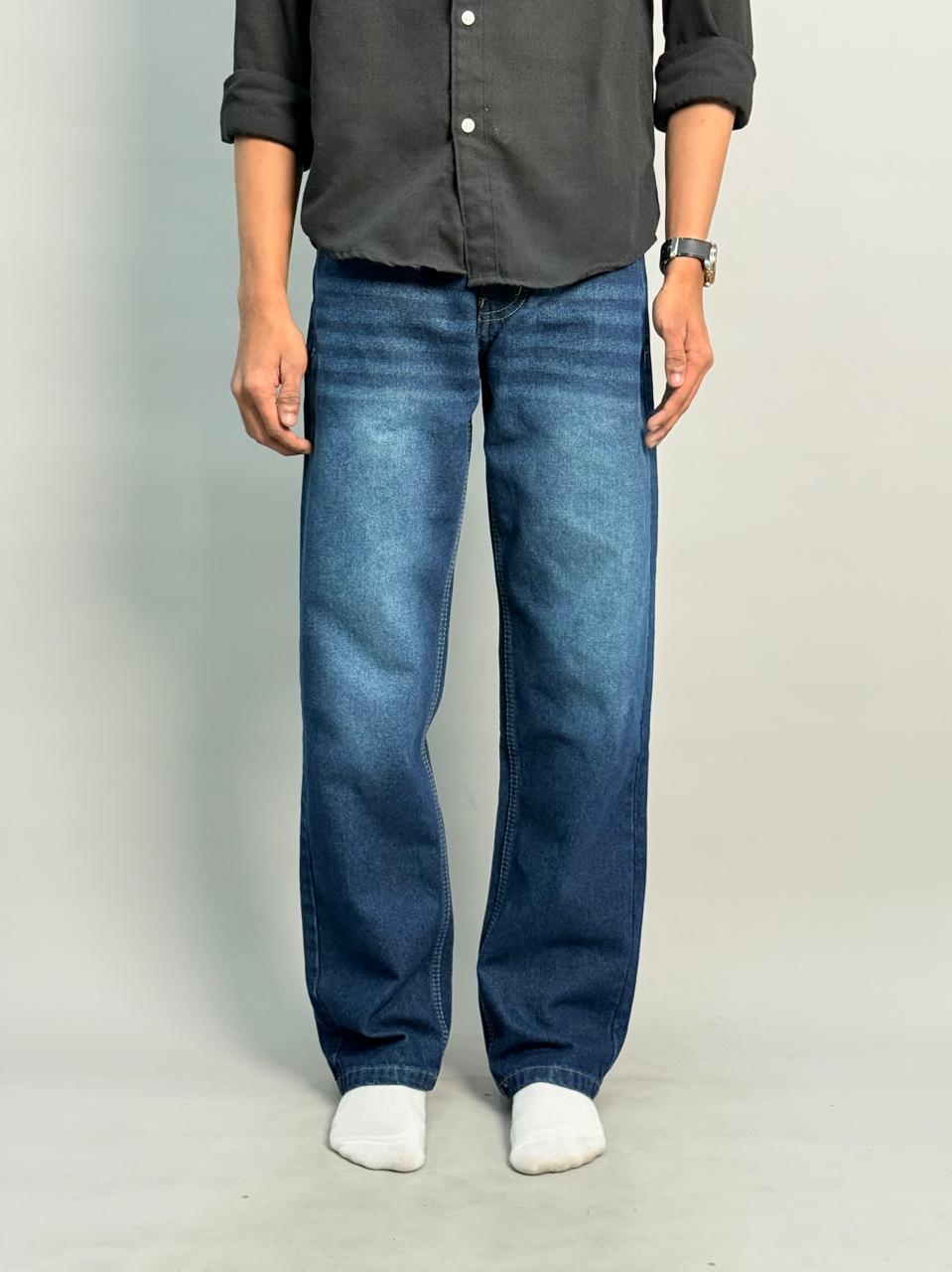 Spray Shade Straight Fit Jeans