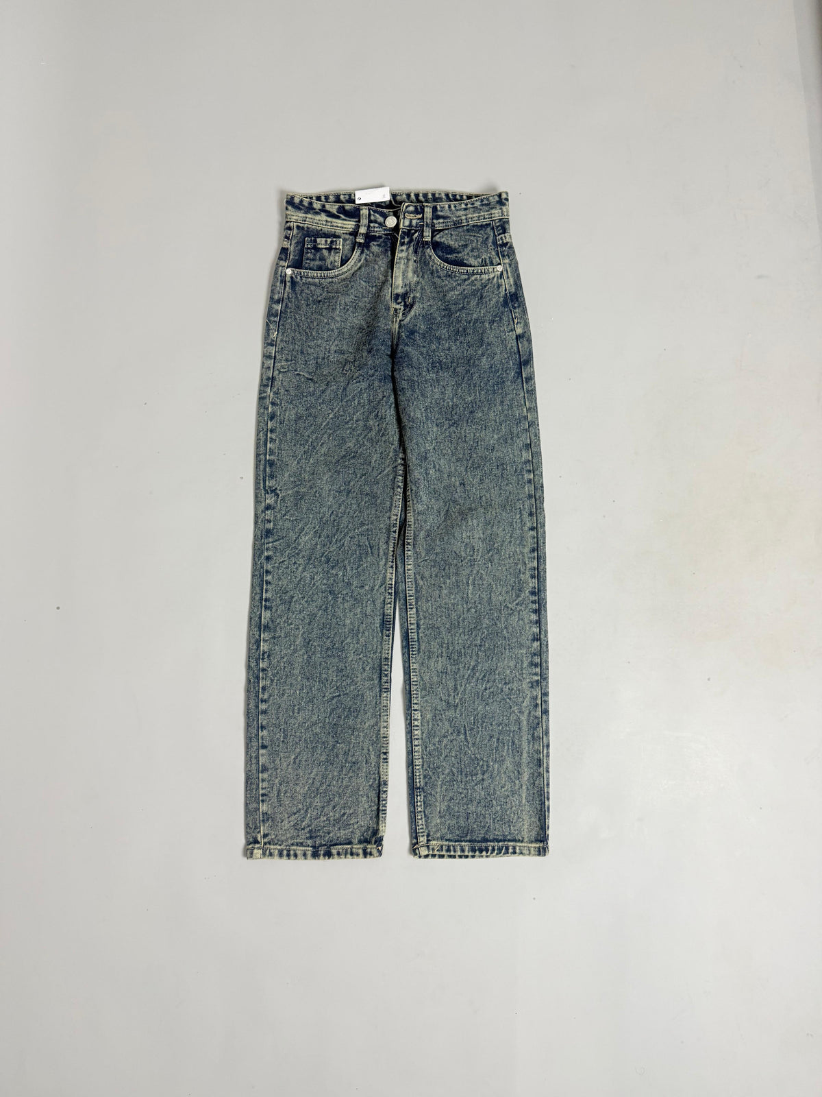 Cloud Wash Baggy Jeans