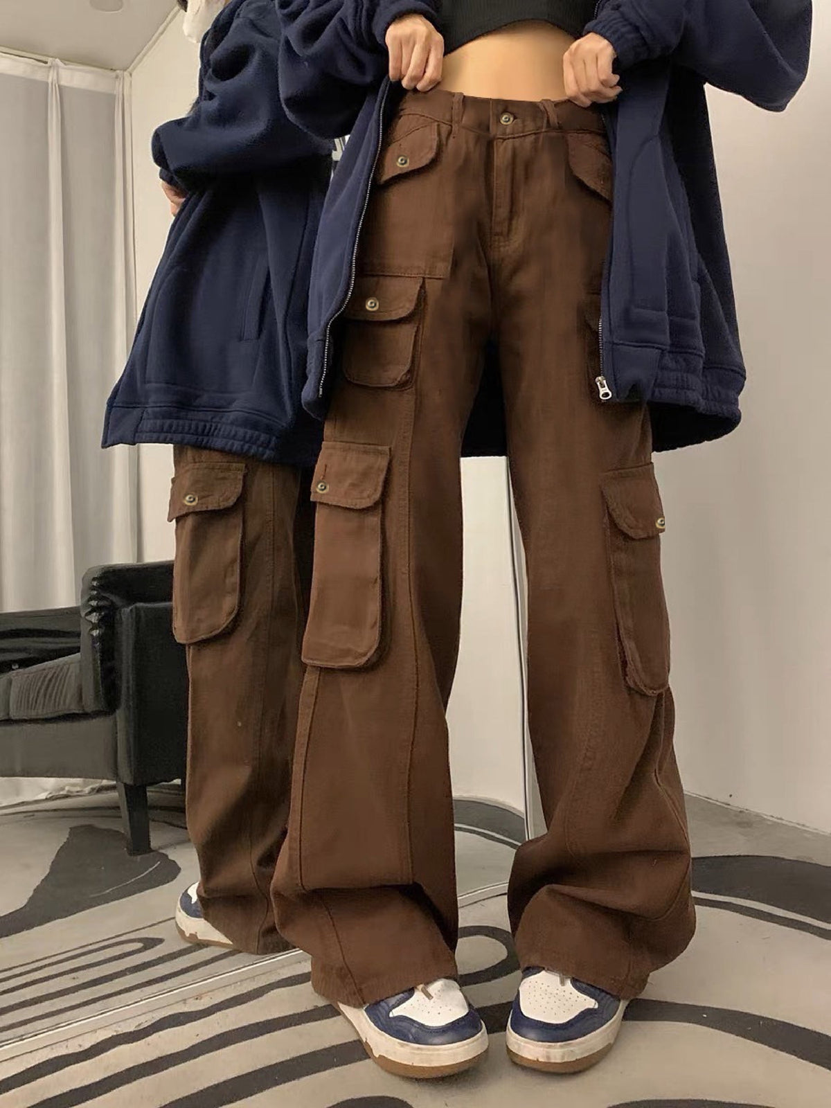brown