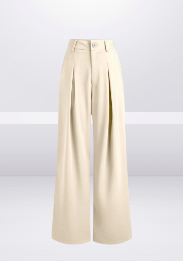 Style Baggy Off white Trouser