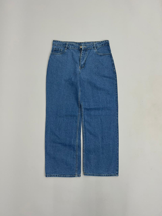 Medium Blue Baggy Jeans