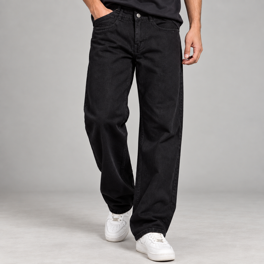 Black Baggy Fit Jeans