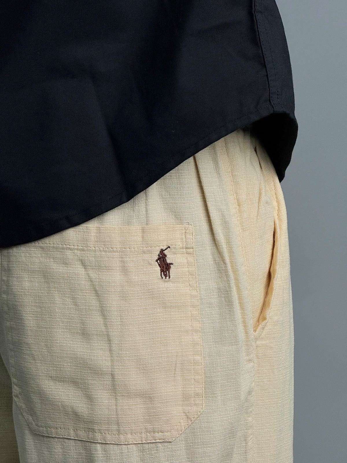 Cream IMP Linen pants