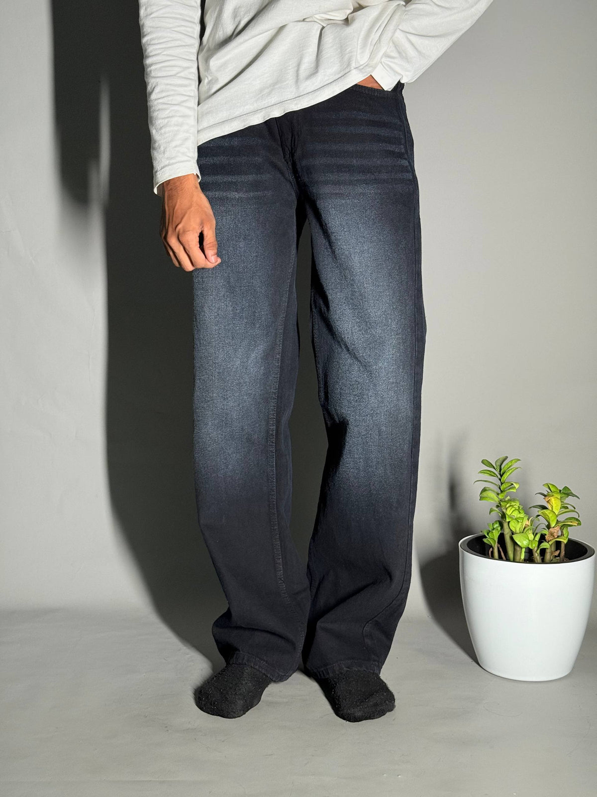 Black Shaded jeans