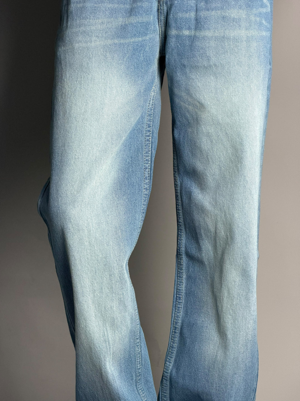 Ice Blue Straight Fit Jeans