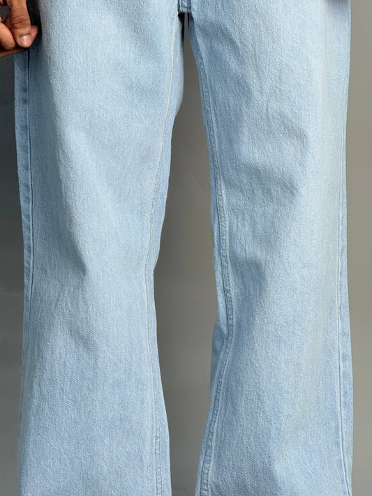 Light Blue Straight fit