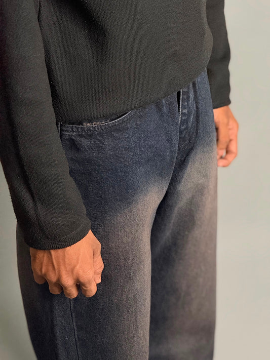 Double Shade Jeans - Dark Blue