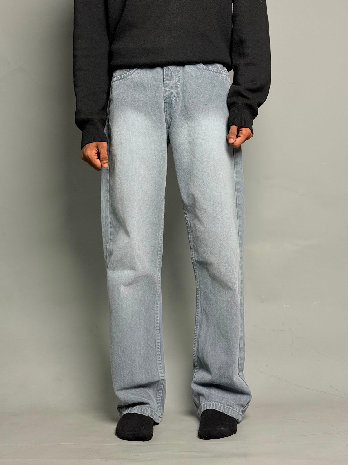 Light Grey Double Shade Jeans
