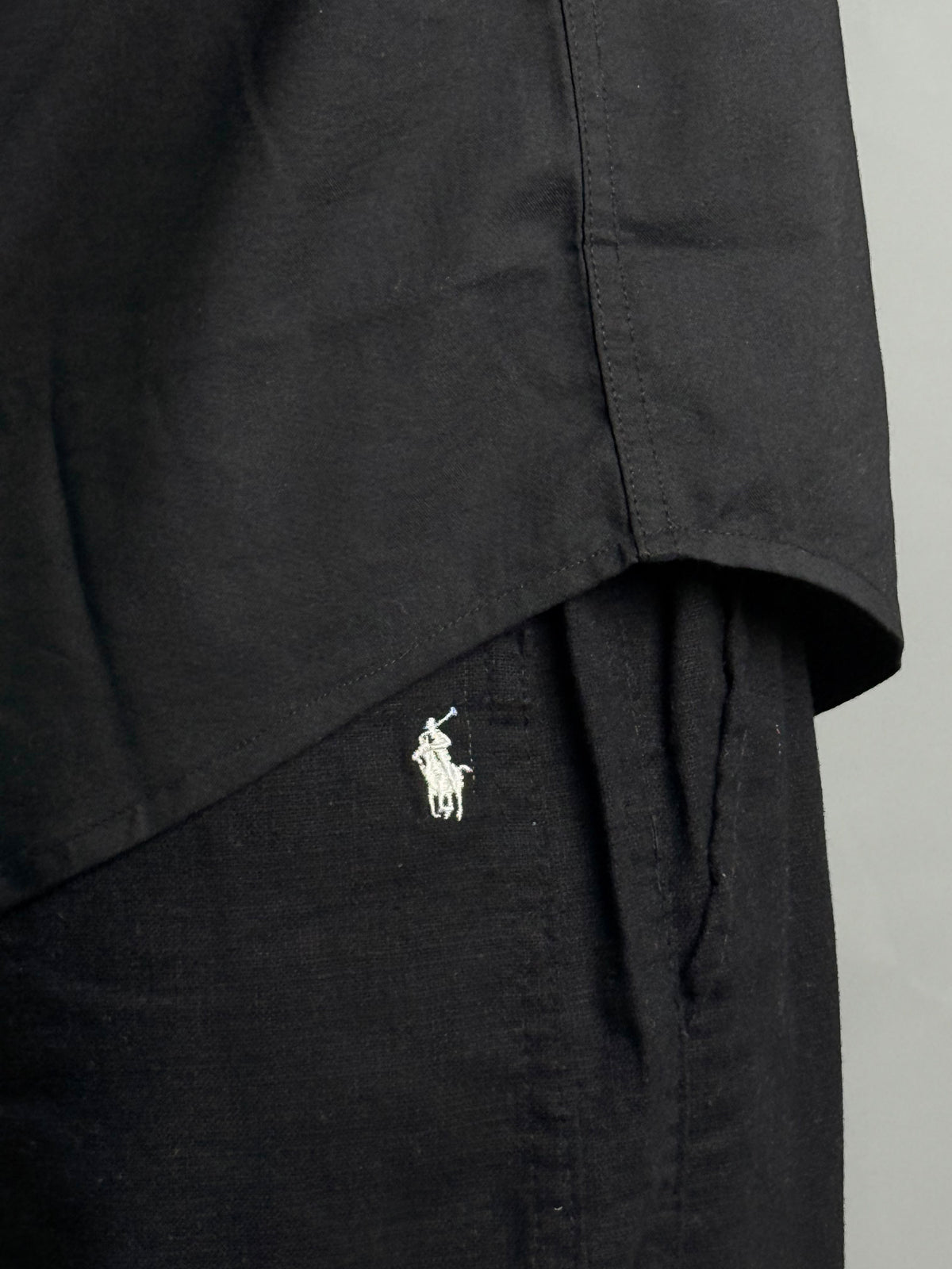 Black IMP Linen Pants