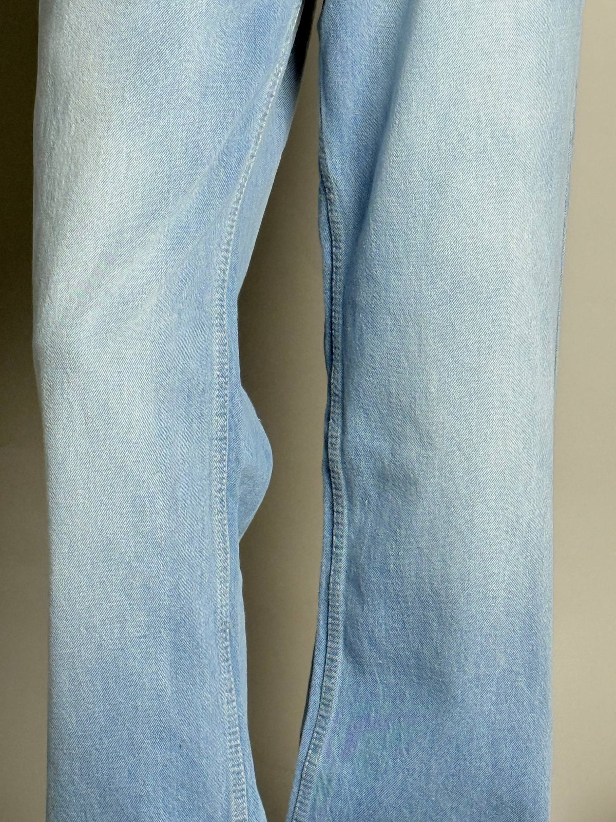 Sky Blue Straight Fit Jeans