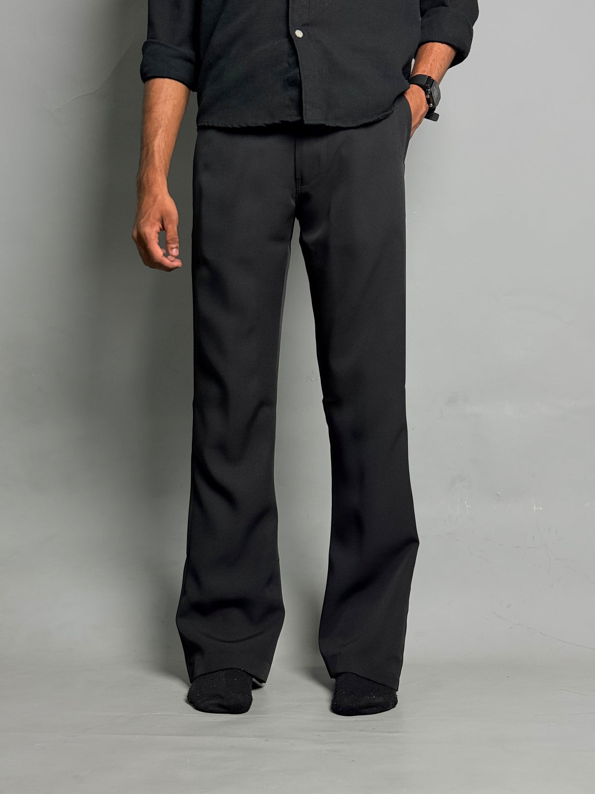 Black Boot Cut Pants