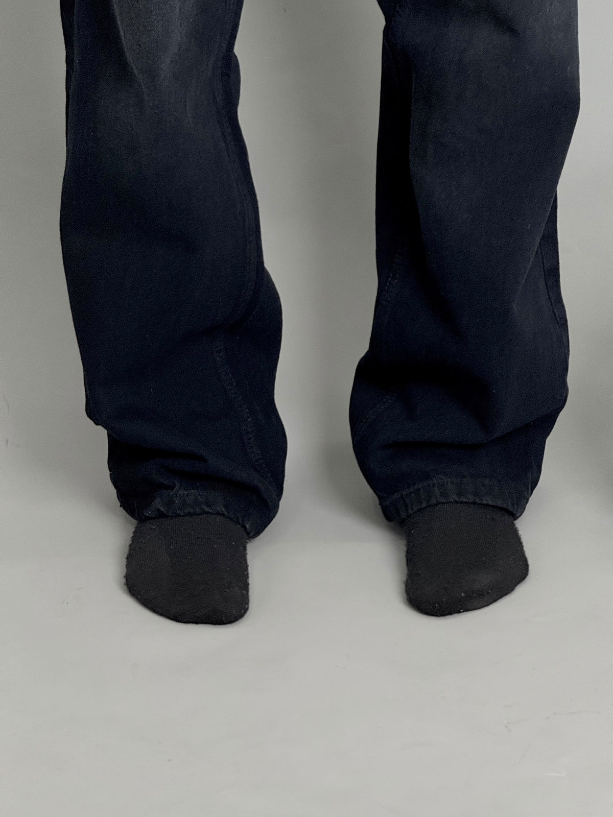 Faded Black Baggy Jeans